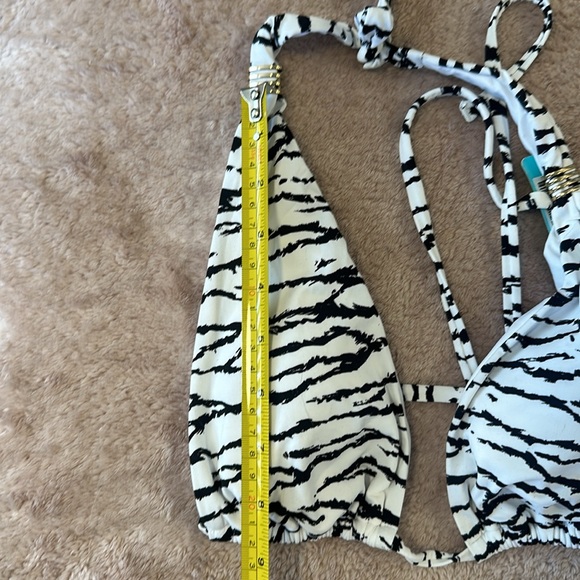 melissa Odabash bikini new, Grenada top/Bottom tiger, black and white - Picture 12 of 13